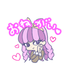 レトロ★ガール①（個別スタンプ：5）