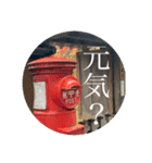 綺麗な風景と文字のスタンプ！（個別スタンプ：1）