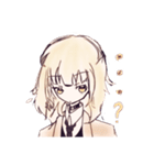 KANONが適当に描いた落書きスタンプ（個別スタンプ：1）