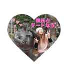 ばりの実写とお犬様の思い出スタンプ1（個別スタンプ：10）