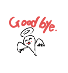 Ghost words.（個別スタンプ：7）