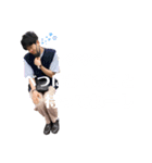 大山による煽り時々ツンデレスタンプ（個別スタンプ：1）