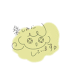 女の子のスタンプ(くすみカラー)（個別スタンプ：22）