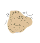 女の子のスタンプ(くすみカラー)（個別スタンプ：30）