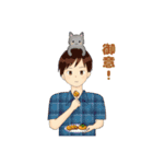 猫好きさん大集合♪(敬語・丁寧語)（個別スタンプ：5）