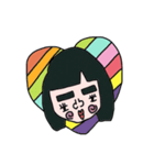 ニジ子とハートゥ（個別スタンプ：12）