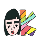 ニジ子とハートゥ（個別スタンプ：13）