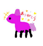 crazy shoeiラマスタンプ（個別スタンプ：5）