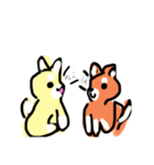 豆しばスタンプ（個別スタンプ：7）