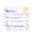顔文字トークシリーズ1（個別スタンプ：15）