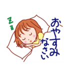 毎日使える！女の子のスタンプ（個別スタンプ：9）