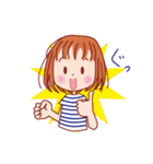 毎日使える！女の子のスタンプ（個別スタンプ：16）