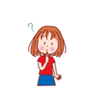 毎日使える！女の子のスタンプ（個別スタンプ：23）