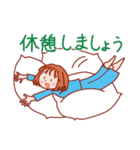 毎日使える！女の子のスタンプ（個別スタンプ：24）