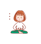毎日使える！女の子のスタンプ（個別スタンプ：27）