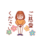 毎日使える！女の子のスタンプ（個別スタンプ：28）