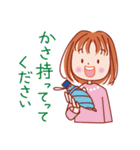 毎日使える！女の子のスタンプ（個別スタンプ：36）
