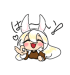 ウサギとハトのスタンプ（個別スタンプ：2）