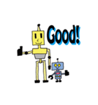 ロボットスタンプで〜す（個別スタンプ：6）