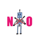 ロボットスタンプで〜す（個別スタンプ：7）