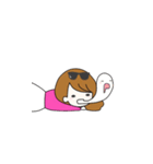 ピンク大好き♡美容インフルエンサー（個別スタンプ：23）