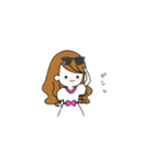 ピンク大好き♡美容インフルエンサー（個別スタンプ：24）