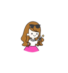 ピンク大好き♡美容インフルエンサー（個別スタンプ：31）
