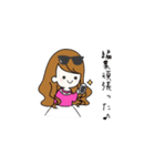 ピンク大好き♡美容インフルエンサー（個別スタンプ：32）