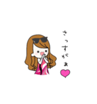 ピンク大好き♡美容インフルエンサー（個別スタンプ：39）
