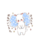 毎日使える どうぶつたちと女の子①（個別スタンプ：18）