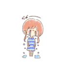 毎日使える どうぶつたちと女の子①（個別スタンプ：39）