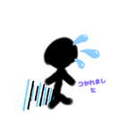 イラスト棒人間日常（個別スタンプ：14）