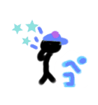 イラスト棒人間日常（個別スタンプ：19）