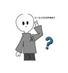 ぼっちゃスタンプ（個別スタンプ：4）