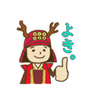 かわいい子ども武者たち（個別スタンプ：3）