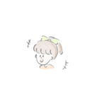 かわいくておしゃれな女の子エミリー（個別スタンプ：7）
