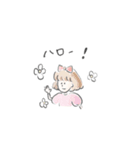 かわいくておしゃれな女の子エミリー（個別スタンプ：19）