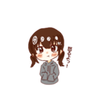 ついんてーるの女の子のスタンプ（個別スタンプ：7）