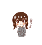 ついんてーるの女の子のスタンプ（個別スタンプ：9）