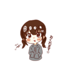 ついんてーるの女の子のスタンプ（個別スタンプ：10）
