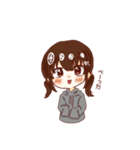 ついんてーるの女の子のスタンプ（個別スタンプ：14）