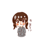 ついんてーるの女の子のスタンプ（個別スタンプ：15）