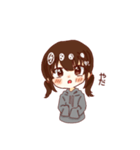 ついんてーるの女の子のスタンプ（個別スタンプ：16）
