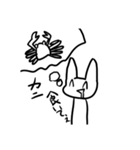 ネコ人間スタンプ（個別スタンプ：16）