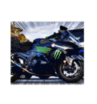 バイク部ツーリングスタンプ3（個別スタンプ：28）