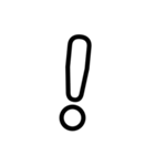 大きく一文字（透明）わ記号（個別スタンプ：20）