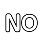 大きく一文字（透明）わ記号（個別スタンプ：30）