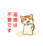 ドロボー顔ねこ（個別スタンプ：19）