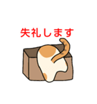 ドロボー顔ねこ（個別スタンプ：22）