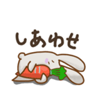 ぐだぐだ ずんどううさぎ（個別スタンプ：16）